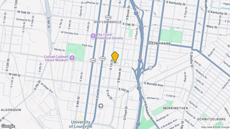 1380 Ouerbacker Ct Mapa y Detalles de la Ubicación