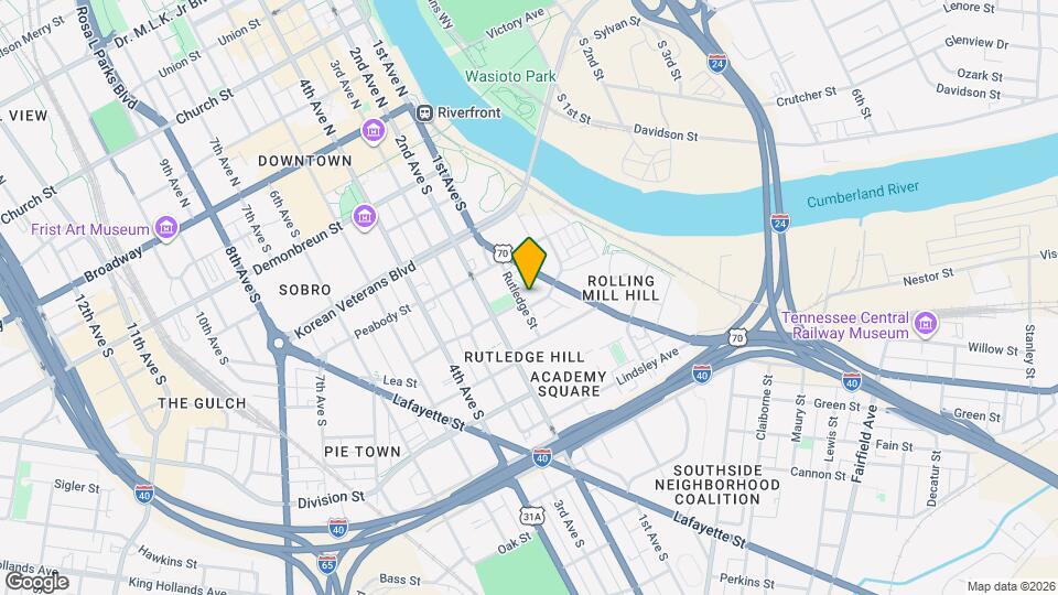 20 Rutledge St, Unit 204 Mapa y Detalles de la Ubicación