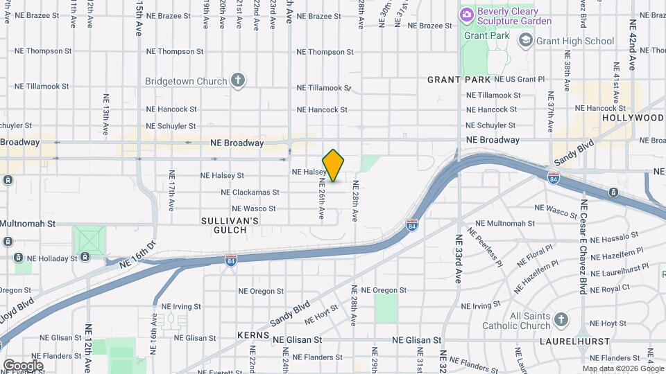 2625 NE Clackamas St Map and Location Details