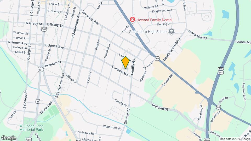 316 Florence Ave Map and Location Details