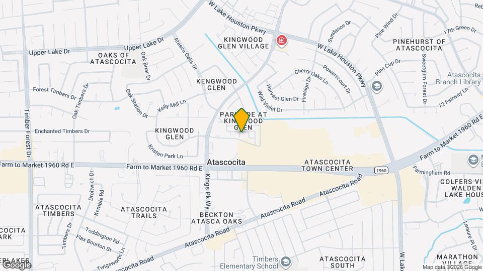 18827 Atasca Oaks Dr Map and Location Details