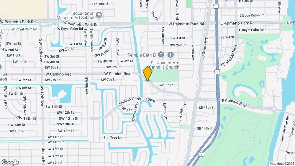 732 Camino Gardens Ln Mapa y Detalles de la Ubicación