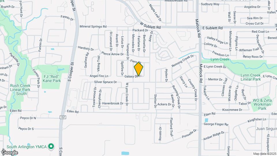 910 Galaxy Dr Mapa y Detalles de la Ubicación