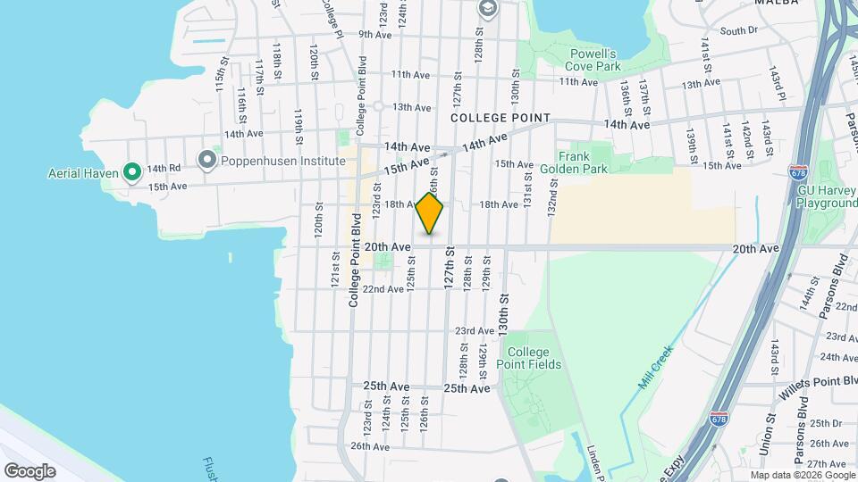 1848 126th St, Unit Second floor Map and Location Details