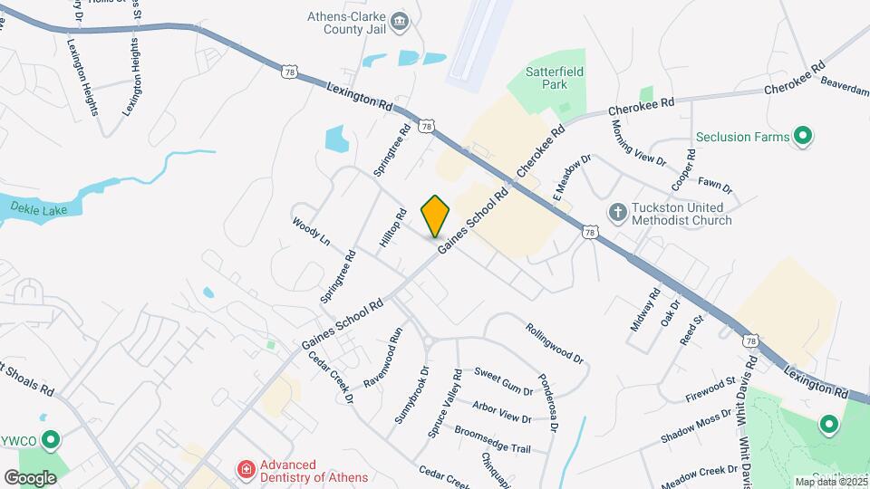 209 Briarcliff Ln Map and Location Details