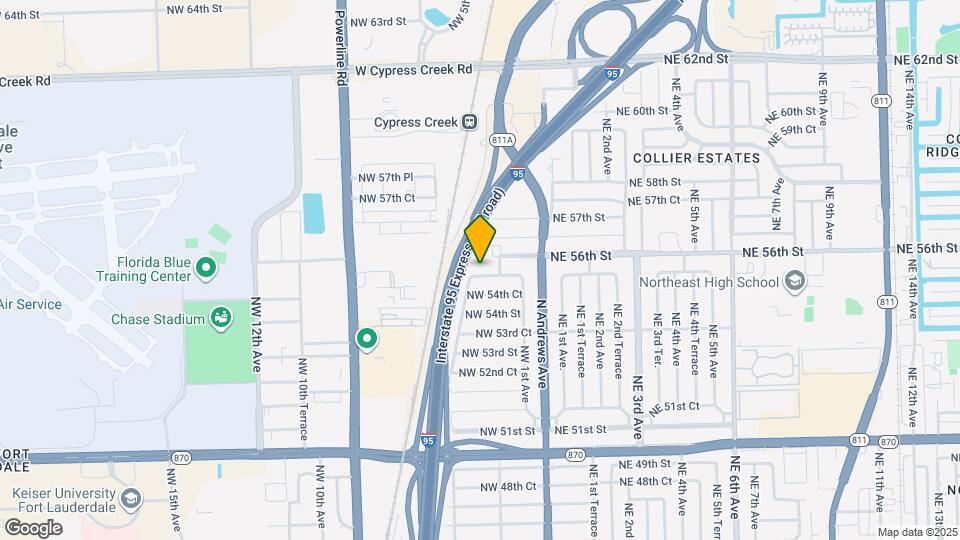 341 NW 55th St Map and Location Details