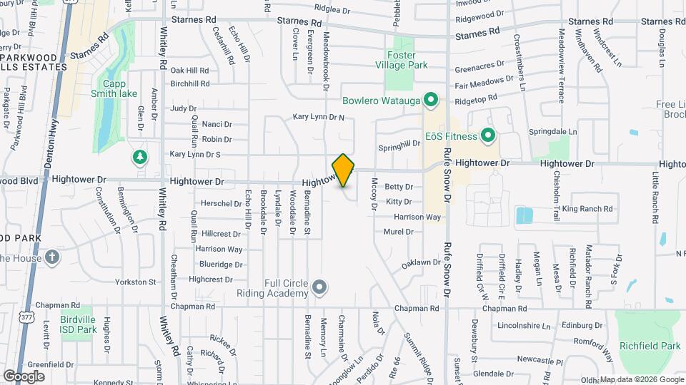 7612 Spring Dr Map and Location Details