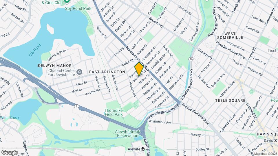34 Melrose St, Unit 34 Map and Location Details