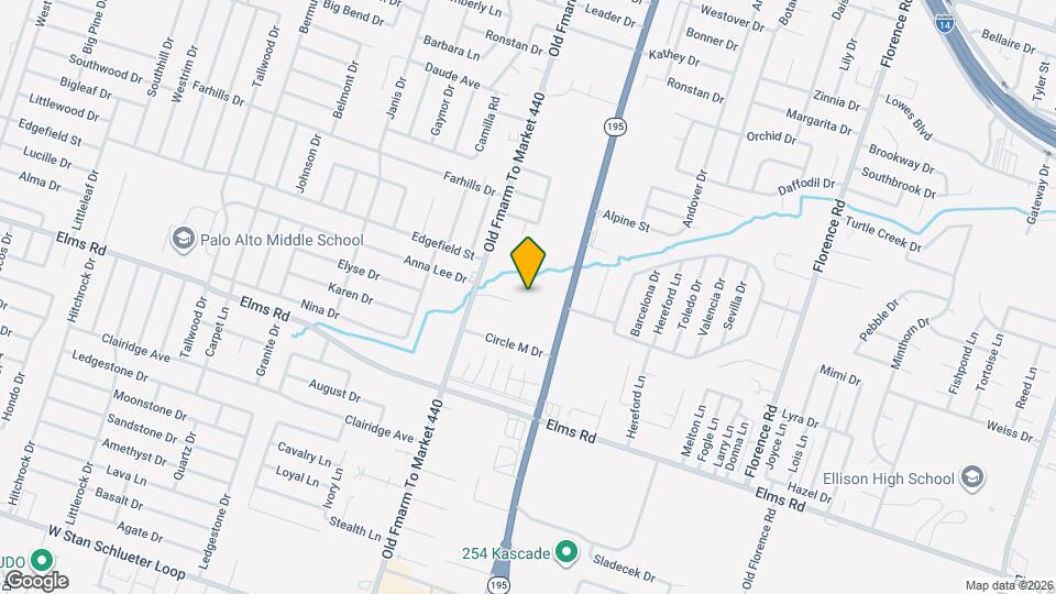 1101 Grace Point Dr Map and Location Details