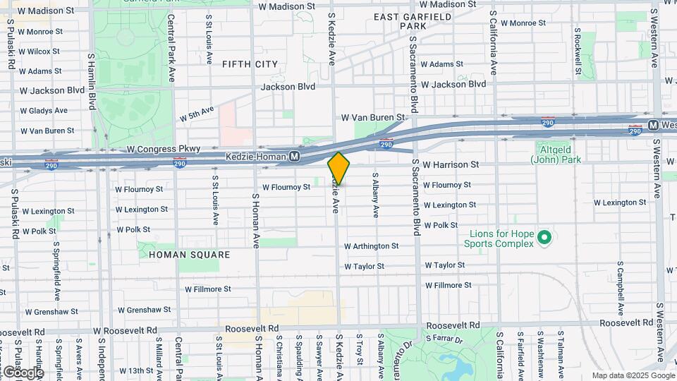 701 S Kedzie Ave Map and Location Details