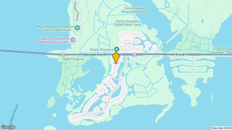 614 Estuary Dr, Unit 614 Map and Location Details