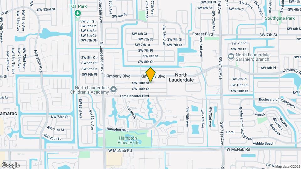 7710 SW 10th St-Unit -14 Map and Location Details