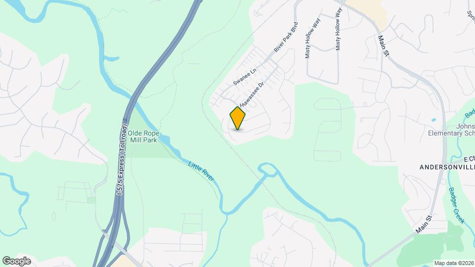 310 Alcovy Way Mapa y Detalles de la Ubicación