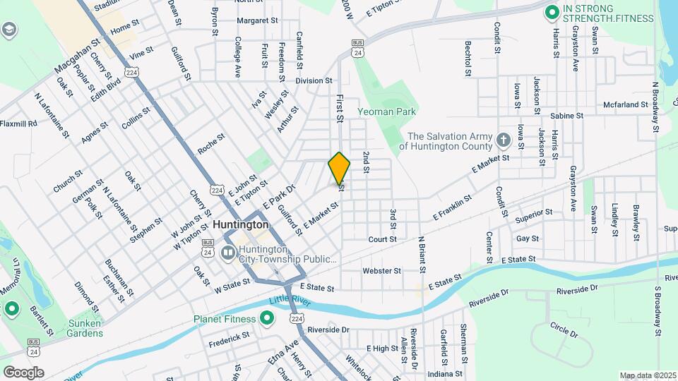 634 First St Map and Location Details