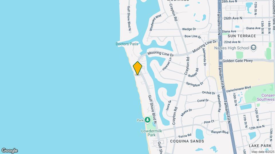 2011 Gulf Shore Blvd N Map and Location Details
