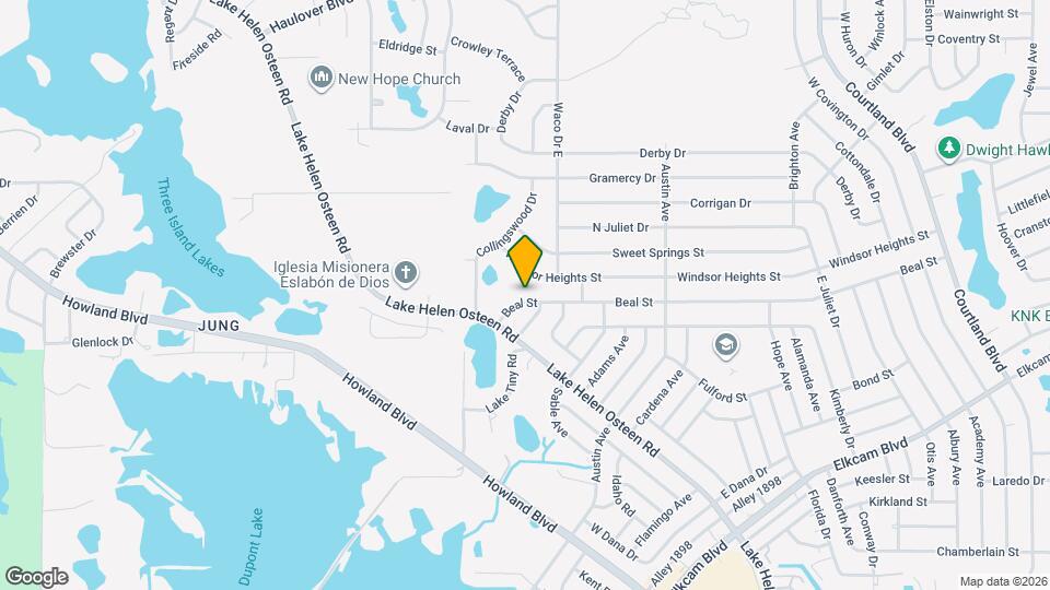 2570 Beal St Map and Location Details