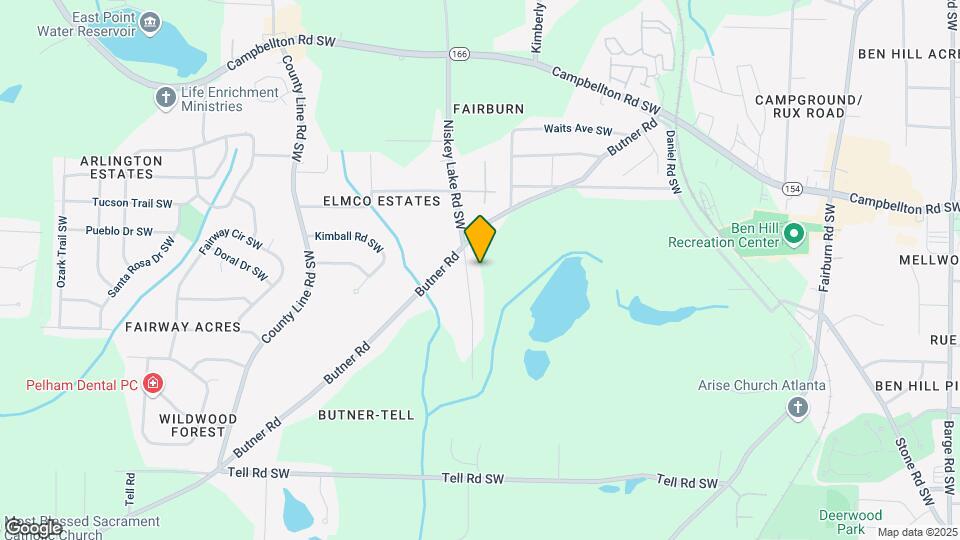 2460 Niskey Lake Rd SW, Unit Apt 002 Map and Location Details