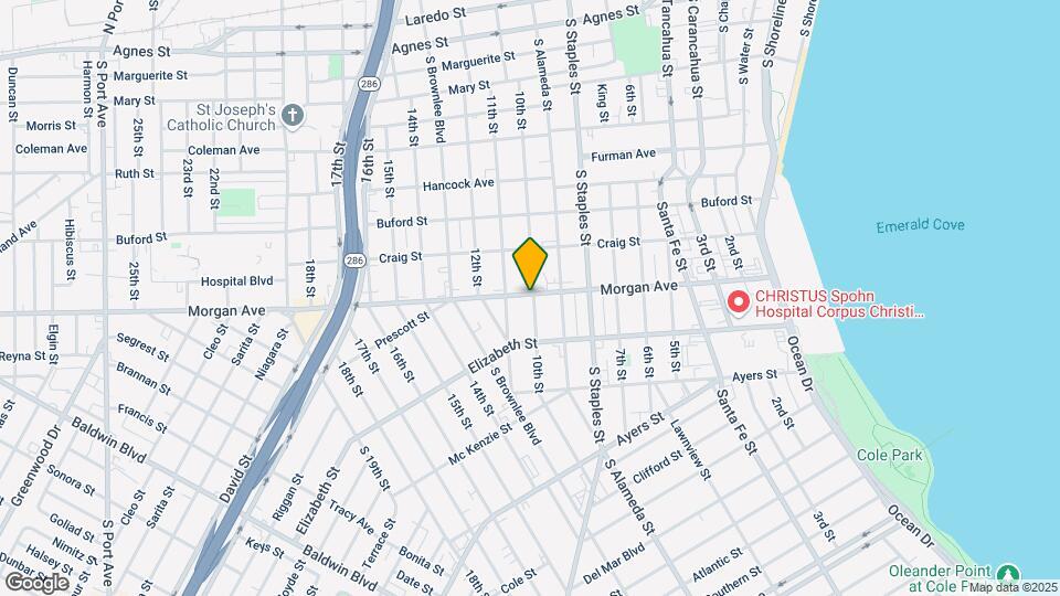 1301 Morgan Ave Mapa y Detalles de la Ubicación