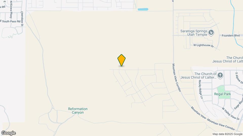 1346 W Mahogany St Map and Location Details