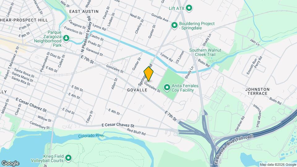 4608 Gonzales St Map and Location Details