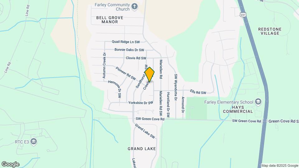 13927 Creely Dr SW Map and Location Details