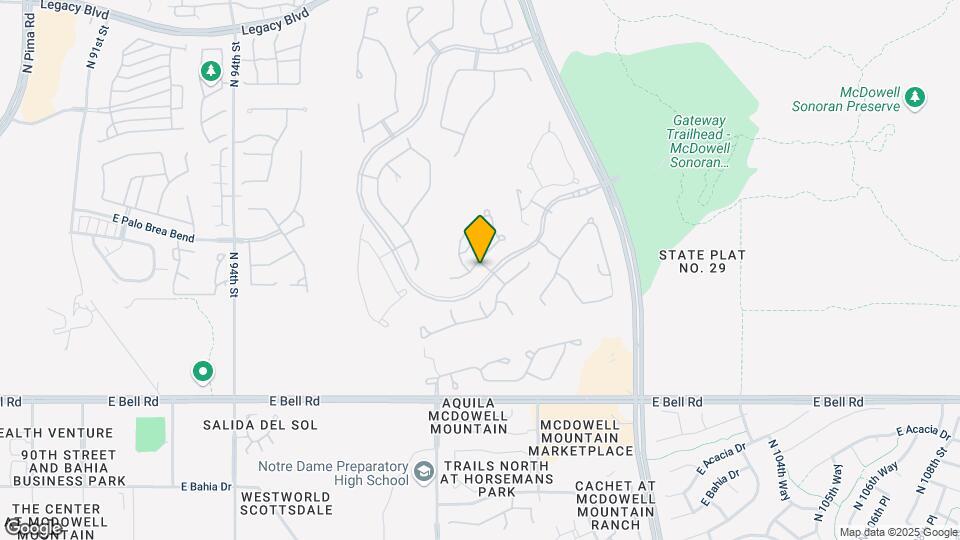9901 E Edgestone Dr Map and Location Details