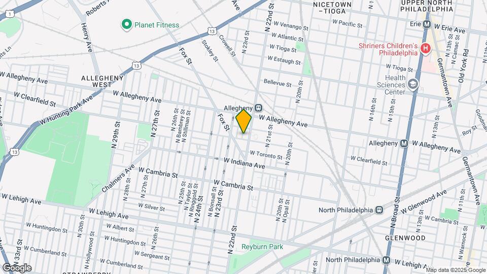 3103 N Croskey St Map and Location Details