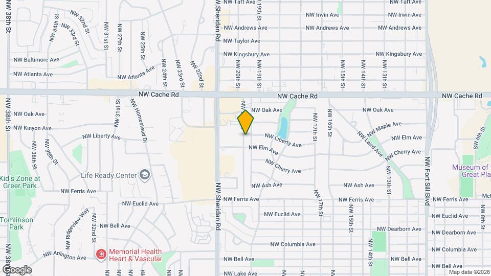 908 NW 20th St Map and Location Details