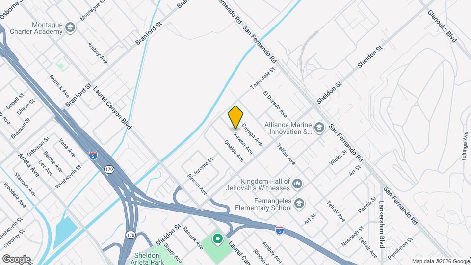 9234 Kewen Ave Map and Location Details