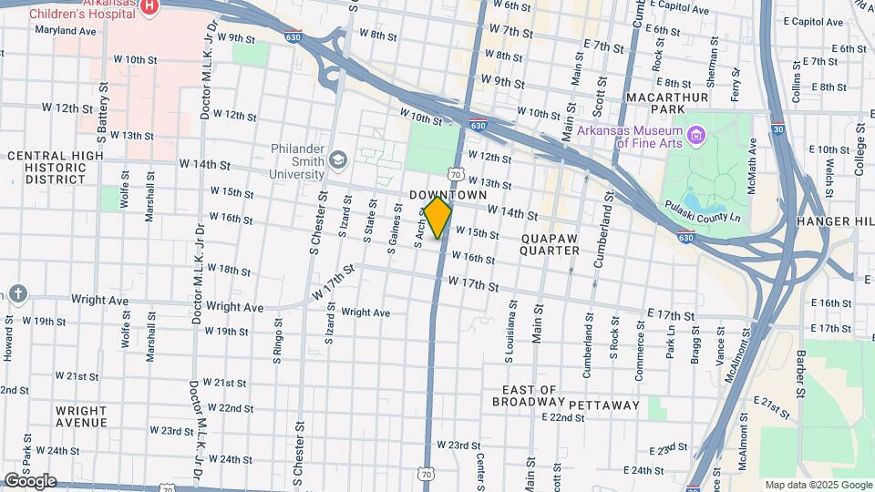 1520 Broadway St Map and Location Details