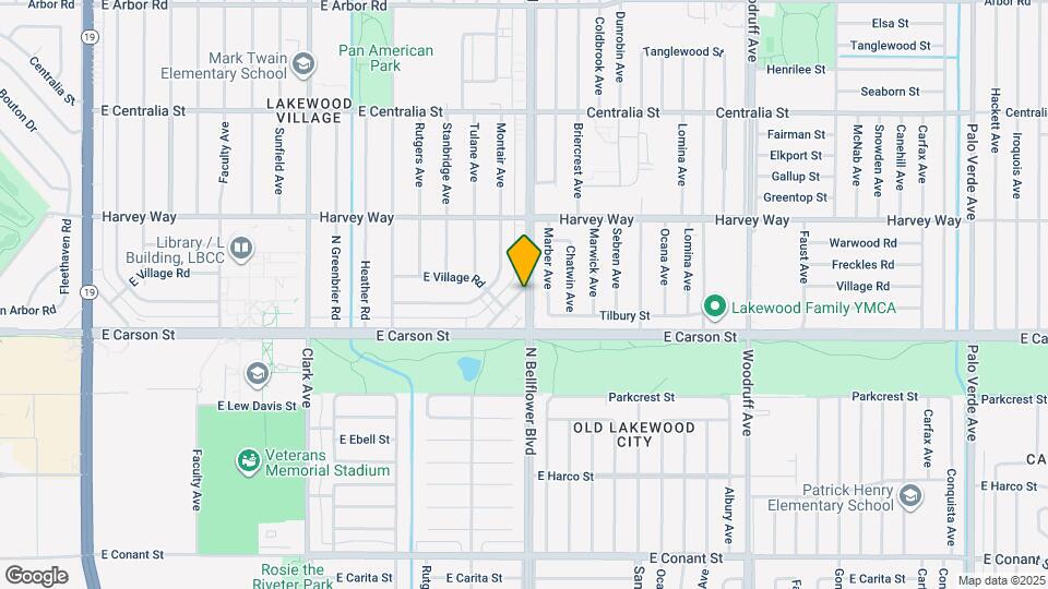 4217 N Bellflower Blvd Map and Location Details