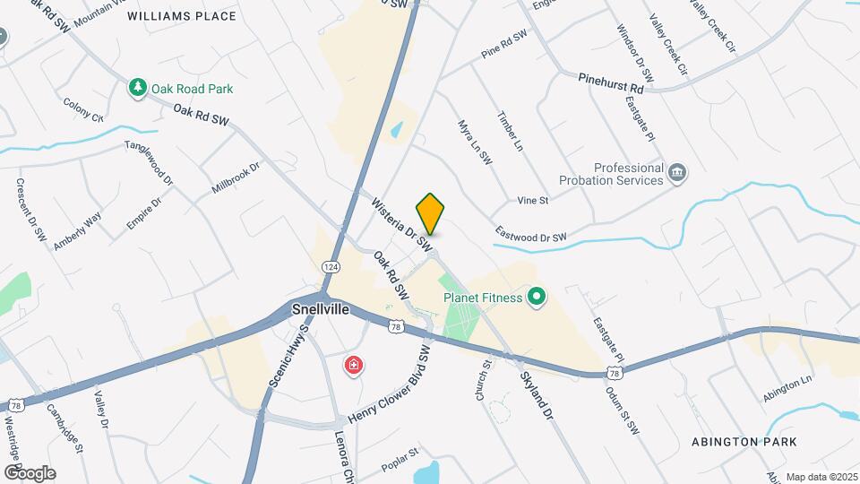 2306 Wisteria Dr SW Mapa y Detalles de la Ubicación