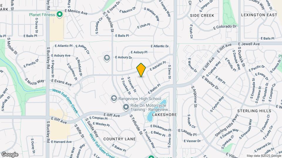 2143 S Waco St Map and Location Details