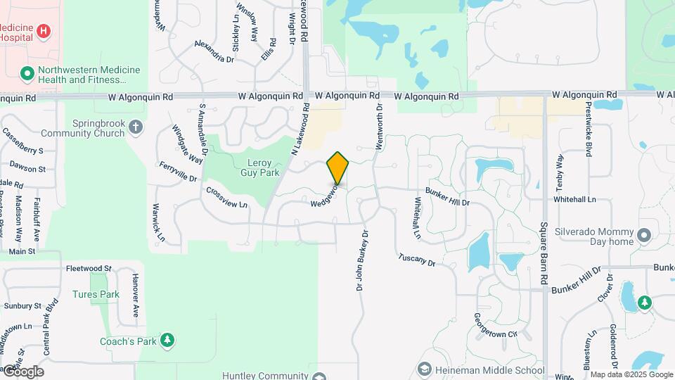 540 Wedgewood Cir Map and Location Details