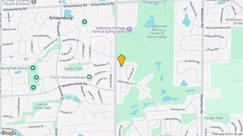 1871 Fox Run Dr, Unit A Map and Location Details