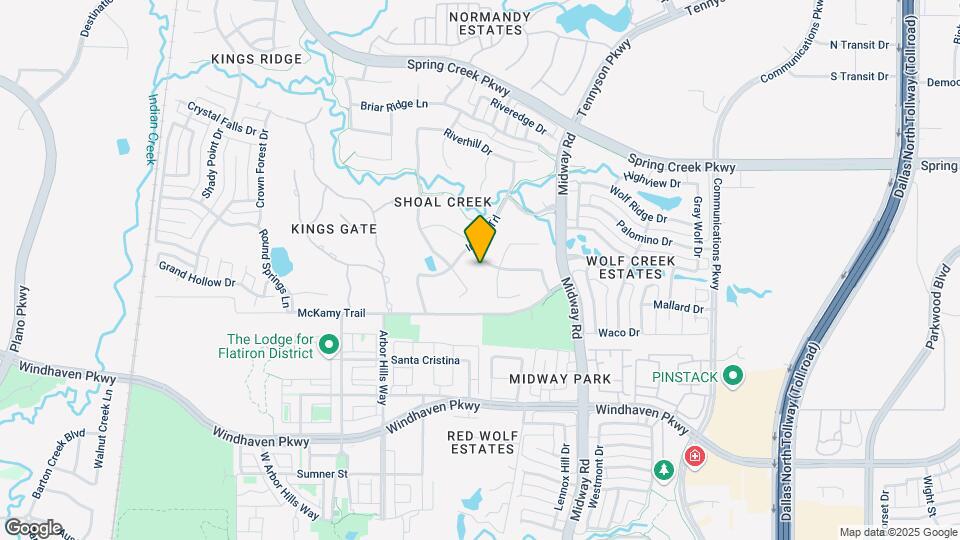 6520 Twin Oaks Dr Map and Location Details
