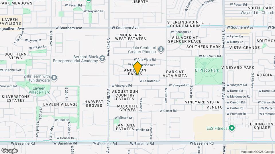 6622 S 25th Ave Map and Location Details