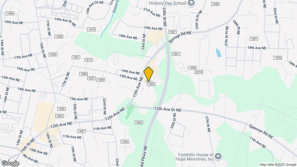 1507 23rd St NE Map and Location Details