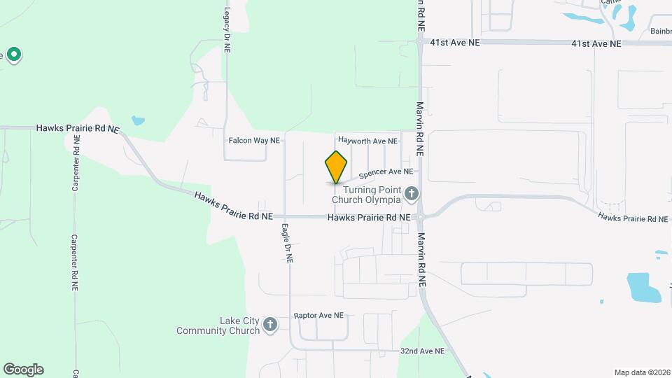 3532 Hepburn St NE Map and Location Details