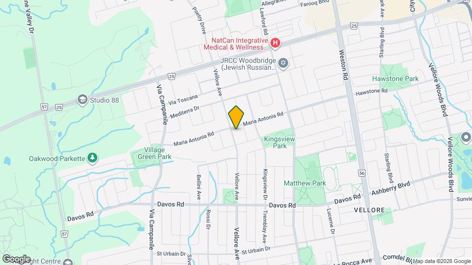 343 Vellore Ave Map and Location Details