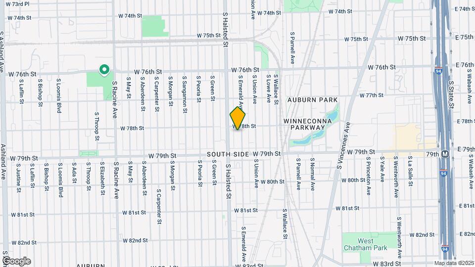 7812 S Emerald Ave Map and Location Details