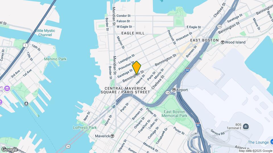 229 London St, Unit 1 Map and Location Details