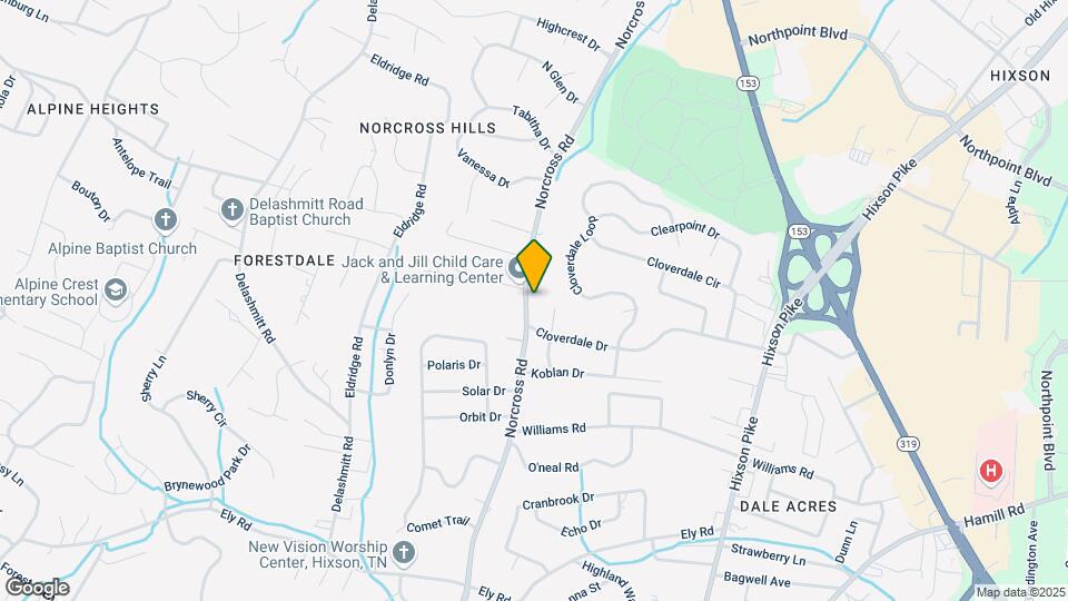 4460 Norcross Rd Map and Location Details