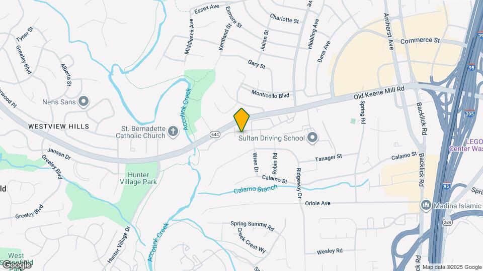 6522 Castine Ln Map and Location Details