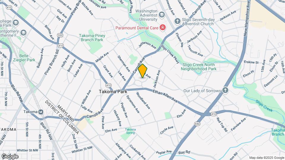 250 Manor Cir Map and Location Details