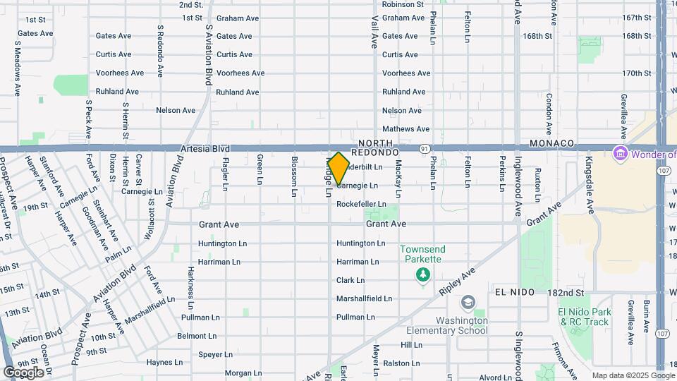 2204 Carnegie Ln Map and Location Details