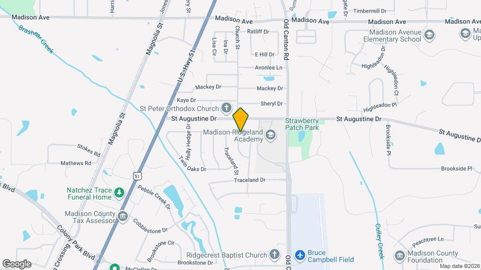 203 Cypress Dr Map and Location Details