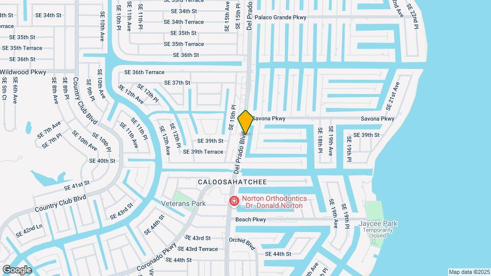 3903 Del Prado Blvd S Mapa y Detalles de la Ubicación