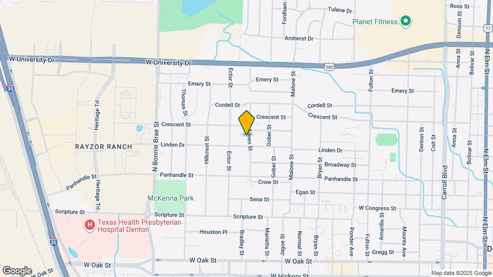 1011 Aileen St Map and Location Details