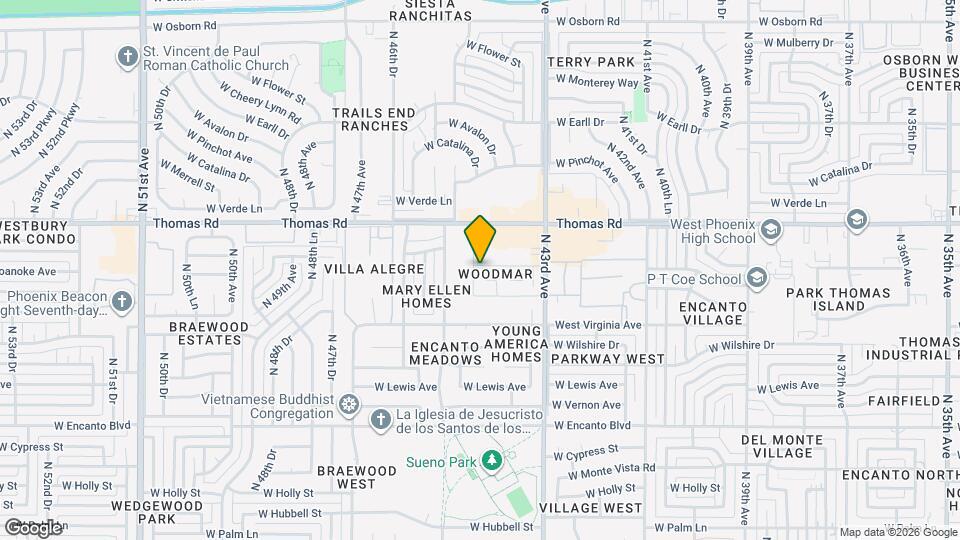 2808 N 43rd Ave Map and Location Details